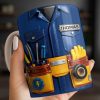 Celebrate Craftsmanship With Tool Belt Design - Personalized Custom Coffee Mug - JBS093_MG Celebrate Craftsmanship With Tool Belt Design - Personalized Custom Coffee Mug - JBS093_MG