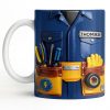 Celebrate Craftsmanship With Tool Belt Design - Personalized Custom Coffee Mug - JBS093_MG Celebrate Craftsmanship With Tool Belt Design - Personalized Custom Coffee Mug - JBS093_MG