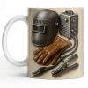 Celebrate Craftsmanship With Welding Tools Design - Personalized Custom Coffee Mug - JBS113_MG Celebrate Craftsmanship With Welding Tools Design - Personalized Custom Coffee Mug - JBS113_MG