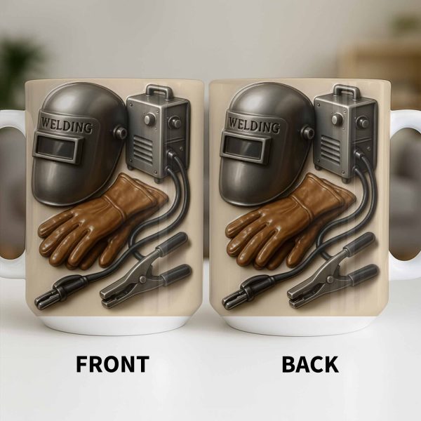 Celebrate Craftsmanship With Welding Tools Design - Personalized Custom Coffee Mug - JBS113_MG Celebrate Craftsmanship With Welding Tools Design - Personalized Custom Coffee Mug - JBS113_MG