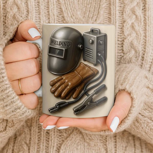 Celebrate Craftsmanship With Welding Tools Design - Personalized Custom Coffee Mug - JBS113_MG Celebrate Craftsmanship With Welding Tools Design - Personalized Custom Coffee Mug - JBS113_MG