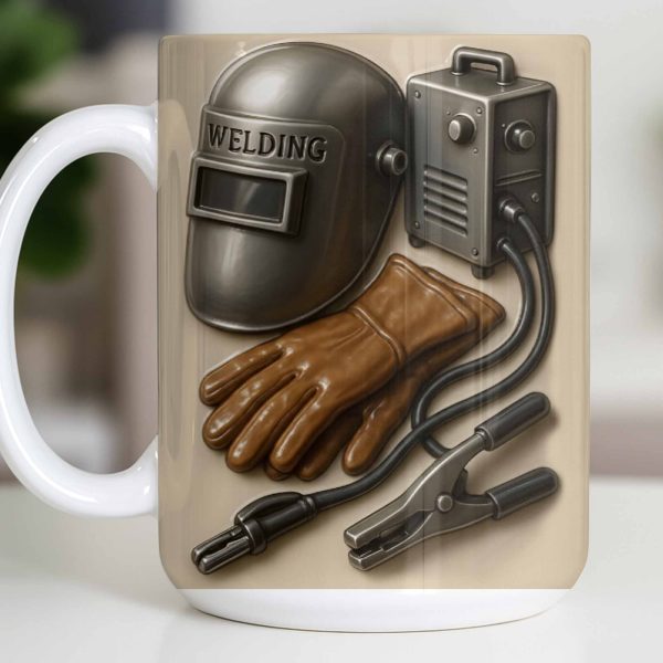 Celebrate Craftsmanship With Welding Tools Design - Personalized Custom Coffee Mug - JBS113_MG Celebrate Craftsmanship With Welding Tools Design - Personalized Custom Coffee Mug - JBS113_MG