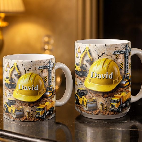 Celebrate Creativity And Passion For Construction With Iconic Scenes - Personalized Custom Coffee Mug - JBS114_MG Celebrate Creativity And Passion For Construction With Iconic Scenes - Personalized Custom Coffee Mug - JBS114_MG