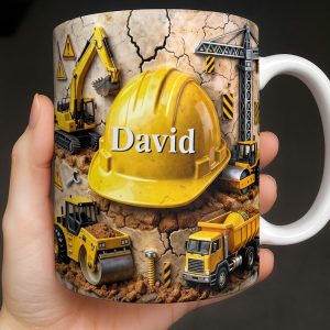 Celebrate Creativity And Passion For Construction With Iconic Scenes - Personalized Custom Coffee Mug - JBS114_MG