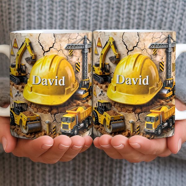 Celebrate Creativity And Passion For Construction With Iconic Scenes - Personalized Custom Coffee Mug - JBS114_MG Celebrate Creativity And Passion For Construction With Iconic Scenes - Personalized Custom Coffee Mug - JBS114_MG