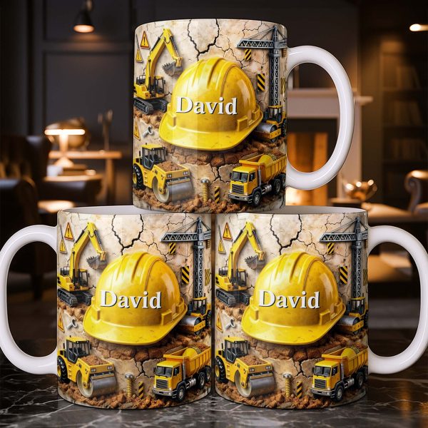 Celebrate Creativity And Passion For Construction With Iconic Scenes - Personalized Custom Coffee Mug - JBS114_MG Celebrate Creativity And Passion For Construction With Iconic Scenes - Personalized Custom Coffee Mug - JBS114_MG