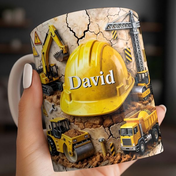Celebrate Creativity And Passion For Construction With Iconic Scenes - Personalized Custom Coffee Mug - JBS114_MG Celebrate Creativity And Passion For Construction With Iconic Scenes - Personalized Custom Coffee Mug - JBS114_MG