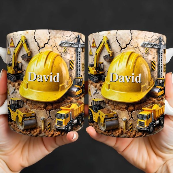 Celebrate Creativity And Passion For Construction With Iconic Scenes - Personalized Custom Coffee Mug - JBS114_MG Celebrate Creativity And Passion For Construction With Iconic Scenes - Personalized Custom Coffee Mug - JBS114_MG