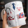 Celebrate Dedication And Care With Custom Doctor Themed Mug - Personalized Custom Coffee Mug - DOC084_MG Celebrate Dedication And Care With Custom Doctor Themed Mug - Personalized Custom Coffee Mug - DOC084_MG