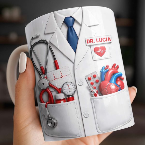 Celebrate Dedication And Care With Custom Doctor Themed Mug - Personalized Custom Coffee Mug - DOC084_MG Celebrate Dedication And Care With Custom Doctor Themed Mug - Personalized Custom Coffee Mug - DOC084_MG