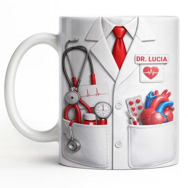 Celebrate Dedication And Care With Custom Doctor Themed Mug - Personalized Custom Coffee Mug - DOC084_MG Celebrate Dedication And Care With Custom Doctor Themed Mug - Personalized Custom Coffee Mug - DOC084_MG