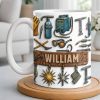 Celebrate Experience And Craftsmanship With Tools And Welding Equipment - Personalized Custom Coffee Mug - JBS082_MG Celebrate Experience And Craftsmanship With Tools And Welding Equipment - Personalized Custom Coffee Mug - JBS082_MG