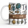 Celebrate Experience And Craftsmanship With Tools And Welding Equipment - Personalized Custom Coffee Mug - JBS082_MG Celebrate Experience And Craftsmanship With Tools And Welding Equipment - Personalized Custom Coffee Mug - JBS082_MG