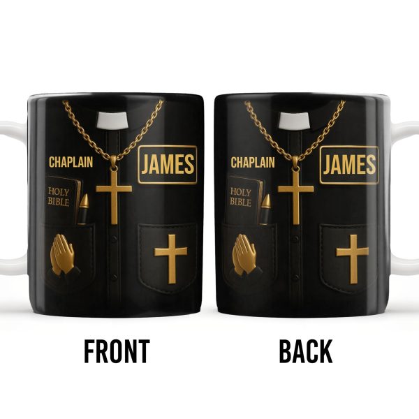 Celebrate Faith And Dedication Clergy Mug - Personalized Custom Coffee Mug - FTH111_MG