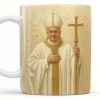 Celebrate Faith and Devotion, Bishop and Cross - Personalized Custom Coffee Mug - FTH084_MG Celebrate Faith and Devotion, Bishop and Cross - Personalized Custom Coffee Mug - FTH084_MG