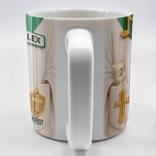 Celebrate Faith And Inspiration With Christian Symbols - Personalized Custom Coffee Mug - FTH100_MG