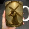 Celebrate Faith And Inspiration With This Beautifully Crafted Mug Featuring A Religious Figure - Personalized Custom Coffee Mug - FTH065_MG Celebrate Faith And Inspiration With This Beautifully Crafted Mug Featuring A Religious Figure - Personalized Custom Coffee Mug - FTH065_MG