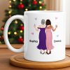 Celebrate Friendship With Elegant Dresses And Toasts - Personalized Custom Coffee Mug - BST522_MG Celebrate Friendship With Elegant Dresses And Toasts - Personalized Custom Coffee Mug - BST522_MG