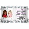 Celebrate Friendship With Personalized Coffee Mug Featuring Stylish Flowers - Personalized Custom Coffee Mug - BST525_MG Celebrate Friendship With Personalized Coffee Mug Featuring Stylish Flowers - Personalized Custom Coffee Mug - BST525_MG