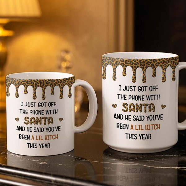 Celebrate Friendship With Stylish Besties Leopard Print - Personalized Custom Coffee Mug - BST508_MG Celebrate Friendship With Stylish Besties Leopard Print - Personalized Custom Coffee Mug - BST508_MG