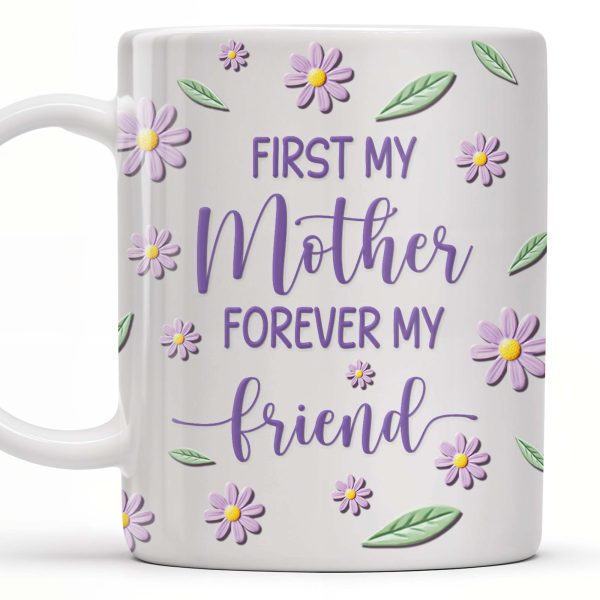 Celebrate Friendship With Stylish Ladies And Flowers - Personalized Custom Coffee Mug - MOM053_MG Celebrate Friendship With Stylish Ladies And Flowers - Personalized Custom Coffee Mug - MOM053_MG