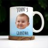 Celebrate Grandmotherhood With A Personalized Smile Mug - Personalized Custom Coffee Mug - KID014_MG
