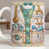 Celebrate Healthcare Professional With Medical Instruments - Personalized Custom Coffee Mug - DOC101_MG Celebrate Healthcare Professional With Medical Instruments - Personalized Custom Coffee Mug - DOC101_MG