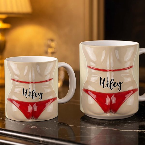 Celebrate Holiday Cheer With A Festive Santa Mug - Personalized Custom Coffee Mug - WIF062_MG Celebrate Holiday Cheer With A Festive Santa Mug - Personalized Custom Coffee Mug - WIF062_MG