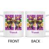 Celebrate Mardi Gras With Festive Bow Design - Personalized Custom Coffee Mug - FAM266_MG