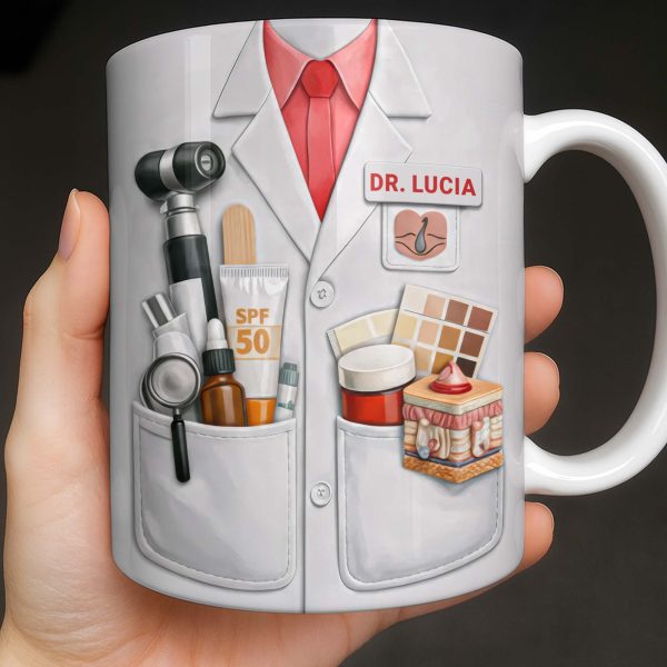 Celebrate Medical Professionals With Essential Medical Tools - Personalized Custom Coffee Mug - DOC099_MG Celebrate Medical Professionals With Essential Medical Tools - Personalized Custom Coffee Mug - DOC099_MG