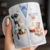 Celebrate Medical Professionals With Essential Medical Tools - Personalized Custom Coffee Mug - DOC099_MG Celebrate Medical Professionals With Essential Medical Tools - Personalized Custom Coffee Mug - DOC099_MG