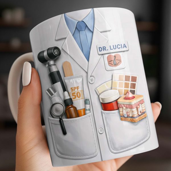 Celebrate Medical Professionals With Essential Medical Tools - Personalized Custom Coffee Mug - DOC099_MG Celebrate Medical Professionals With Essential Medical Tools - Personalized Custom Coffee Mug - DOC099_MG