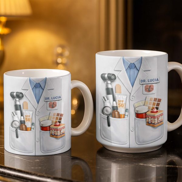 Celebrate Medical Professionals With Essential Medical Tools - Personalized Custom Coffee Mug - DOC099_MG Celebrate Medical Professionals With Essential Medical Tools - Personalized Custom Coffee Mug - DOC099_MG