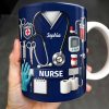 Celebrate Our Everyday Heroes, Nurse-Themed Design - Personalized Custom Coffee Mug - NUR056_MG Celebrate Our Everyday Heroes, Nurse-Themed Design - Personalized Custom Coffee Mug - NUR056_MG