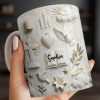 Celebrate Spirituality With Symbols Of Faith Including Cross And Dove - Personalized Custom Coffee Mug - FTH124_MG Celebrate Spirituality With Symbols Of Faith Including Cross And Dove - Personalized Custom Coffee Mug - FTH124_MG
