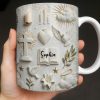 Celebrate Spirituality With Symbols Of Faith Including Cross And Dove - Personalized Custom Coffee Mug - FTH124_MG Celebrate Spirituality With Symbols Of Faith Including Cross And Dove - Personalized Custom Coffee Mug - FTH124_MG