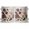 Celebrate Sports With Hockey Helmet and Boxing Gloves - Personalized Custom Coffee Mug - SPORT071_MG