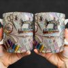 Celebrate The Art Of Crafting With Essential Sewing Tools Design - Personalized Custom Coffee Mug - JBS043_MG Celebrate The Art Of Crafting With Essential Sewing Tools Design - Personalized Custom Coffee Mug - JBS043_MG