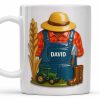 Celebrate The Hardworking Farmer With Farm Elements - Personalized Custom Coffee Mug - FAM368_MG Celebrate The Hardworking Farmer With Farm Elements - Personalized Custom Coffee Mug - FAM368_MG