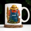 Celebrate The Hardworking Farmer With Farm Elements - Personalized Custom Coffee Mug - FAM368_MG Celebrate The Hardworking Farmer With Farm Elements - Personalized Custom Coffee Mug - FAM368_MG