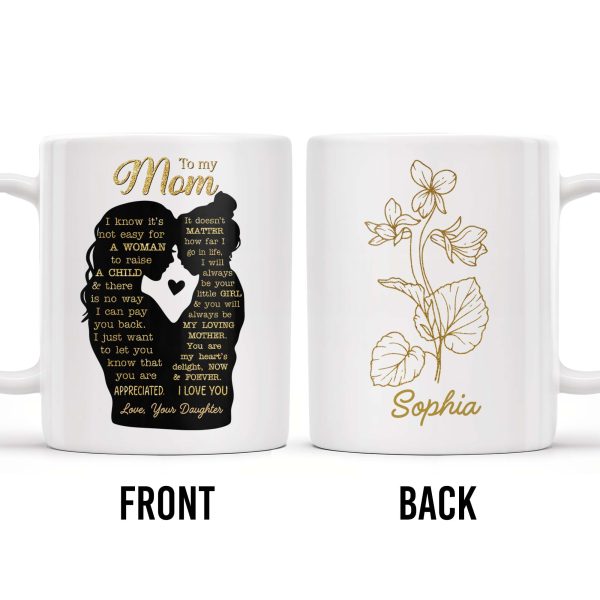 Celebrate The Simplistic Elegance Of Nature With This Floral Design, Flower And Plant - Personalized Custom Coffee Mug - MOM066_MG Celebrate The Simplistic Elegance Of Nature With This Floral Design, Flower And Plant - Personalized Custom Coffee Mug - MOM066_MG