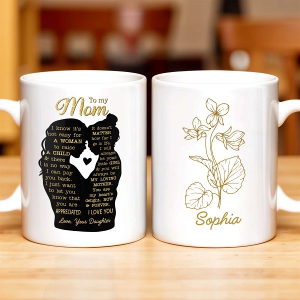 Celebrate The Simplistic Elegance Of Nature With This Floral Design, Flower And Plant - Personalized Custom Coffee Mug - MOM066_MG Celebrate The Simplistic Elegance Of Nature With This Floral Design, Flower And Plant - Personalized Custom Coffee Mug - MOM066_MG