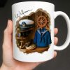 Celebrate The Spirit Of Adventure With A Marine Theme - Personalized Custom Coffee Mug - JBS056_MG Celebrate The Spirit Of Adventure With A Marine Theme - Personalized Custom Coffee Mug - JBS056_MG