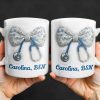 Celebrate Those Who Care, Floral Bow and Stethoscope - Personalized Custom Coffee Mug - NUR007_MG Celebrate Those Who Care, Floral Bow and Stethoscope - Personalized Custom Coffee Mug - NUR007_MG