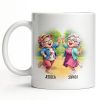 Celebrate Timeless Friendships With Joyful Elderly Women - Personalized Custom Coffee Mug - BST507_MG Celebrate Timeless Friendships With Joyful Elderly Women - Personalized Custom Coffee Mug - BST507_MG