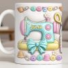 Celebrate Your Creativity With A Beautiful Sewing Machine - Personalized Custom Coffee Mug - HOB022_MG Celebrate Your Creativity With A Beautiful Sewing Machine - Personalized Custom Coffee Mug - HOB022_MG