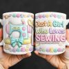 Celebrate Your Creativity With A Beautiful Sewing Machine - Personalized Custom Coffee Mug - HOB022_MG Celebrate Your Creativity With A Beautiful Sewing Machine - Personalized Custom Coffee Mug - HOB022_MG