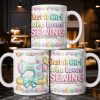 Celebrate Your Creativity With A Beautiful Sewing Machine - Personalized Custom Coffee Mug - HOB022_MG Celebrate Your Creativity With A Beautiful Sewing Machine - Personalized Custom Coffee Mug - HOB022_MG