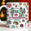 Celebrate Your Creativity With A Personalized Sewing Themed Design - Personalized Custom Coffee Mug - HOB040_MG Celebrate Your Creativity With A Personalized Sewing Themed Design - Personalized Custom Coffee Mug - HOB040_MG