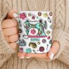 Celebrate Your Creativity With A Personalized Sewing Themed Design - Personalized Custom Coffee Mug - HOB040_MG Celebrate Your Creativity With A Personalized Sewing Themed Design - Personalized Custom Coffee Mug - HOB040_MG